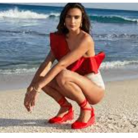 Authentic Stuart Weitzman espadrille wedges - Picture 8 of 15